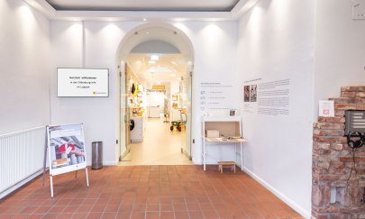 Blick in die Oldenburg-Info im Lappan