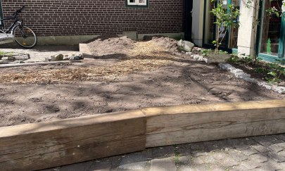 Aufbauinstallation im Nikolaiviertel