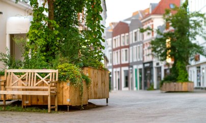 Blick in die Haarenstraße.