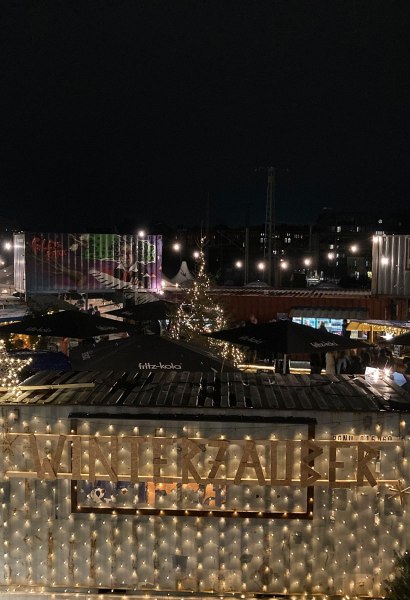 Luftblick auf den Winterzauber im Gleispark im Jahr 2022. Luftblick auf den Winterzauber im Gleispark im Jahr 2022.